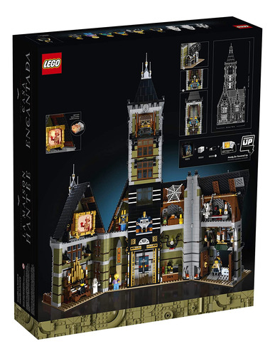 Lego Haunted House (10273) Kit De Construcción; Una Casa Emb