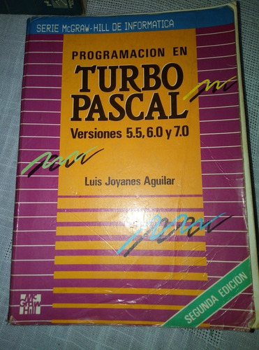 Libro Programación Turbo Pascal Joyanes Aguiler