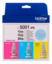 Comprar Pack De 3 Tintas De Colores Brother Bt5001-3pk 48.8 Ml.