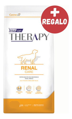 Vitalcan Therapy Renal Perro X 2 Kg - Happy Tails