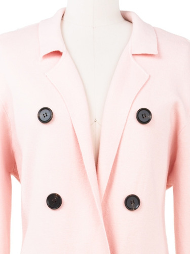 Imagen 5 de 8 de Suéter Tejido De Punto Fino, Abrigo Blazer, Invierno.