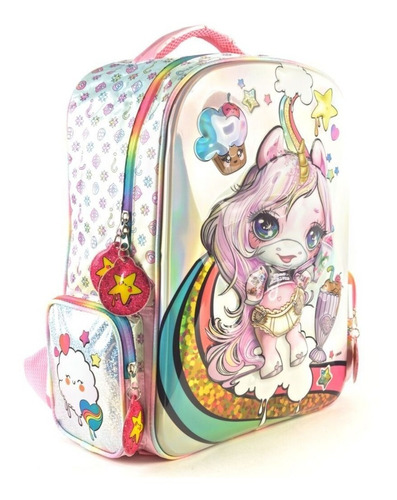 Mochila Espalda 16 Wab 91363 3d Poopsie Fashion Educando