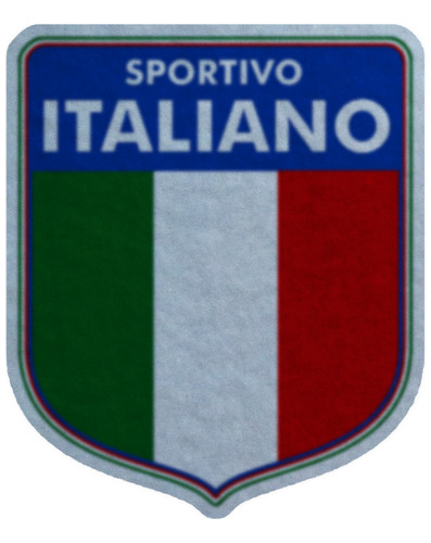 Parche Escudo Felpa 10cm Sportivo Italiano