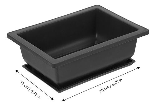 Maceta Rectangular Grande Con Contenedores Florales, Maceta