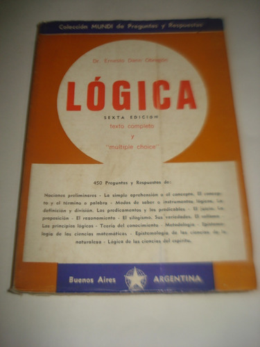 Lógica - Ernesto Obregón - Sexta Edición