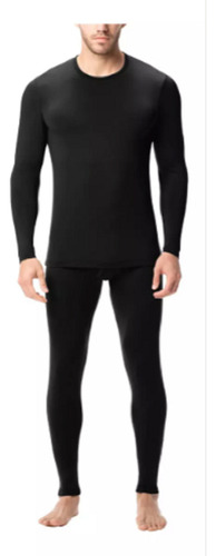 Combo Remera Termica + Pantalon Hombre Frizados P/invierno