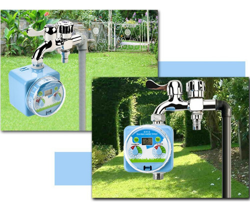 Imagen 2 de 12 de Automático Del De Tiempo De Riego Del Jardín Asperja El