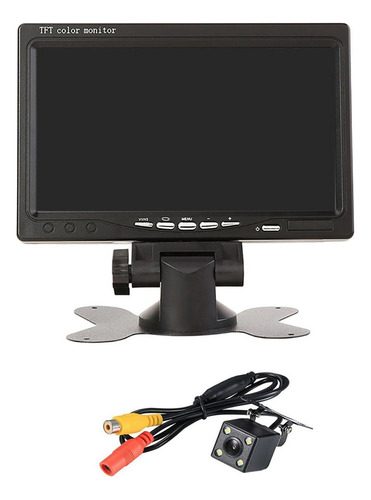 M Monitor Retrovisor Lcd Tft A Color De 7 Pulgadas, Camión