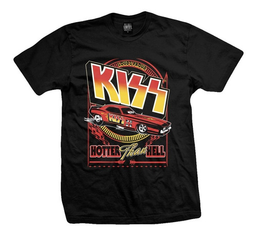 Remera Kiss - Hotter Than Hell