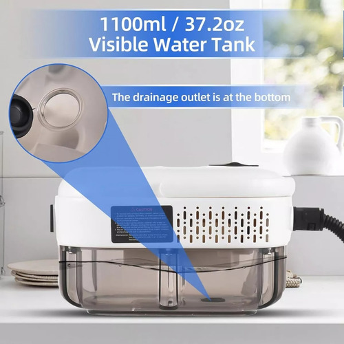 Limpiador Devapor Presurizadodealtatemperatura 2500w Datiger
