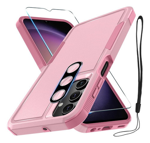 Capa Capinha Anti Impacto Para Samsung Com Cordão + Pelicula