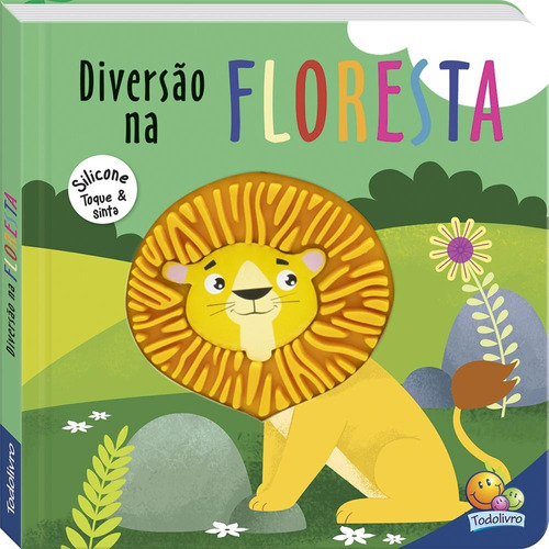 Na ponta dos dedos: Diversão na Floresta, de Mammoth World. Editora Todolivro Distribuidora Ltda., capa dura em português, 2022