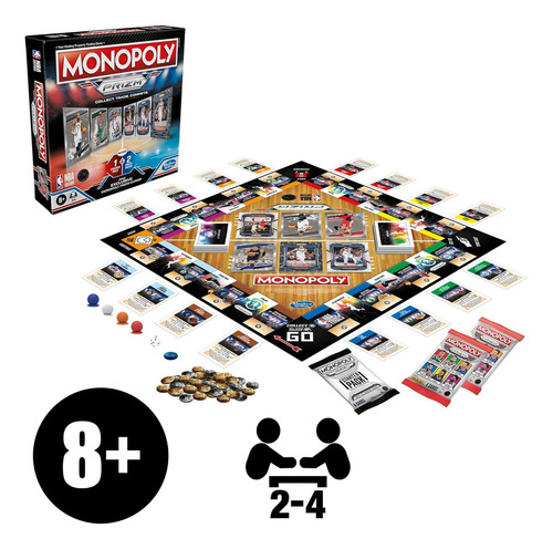 Juego De Mesa Monopoly Prizm Nba Edicion
