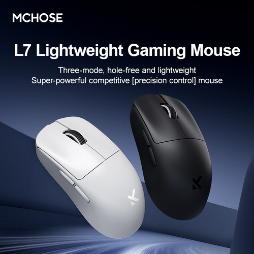 Ratón Inalámbrico Mchose L7 Pro, 3 Modos, Ligero, 8 Khz, Paw