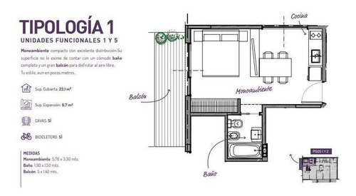Imagen 23 de 28 de Tres Ambientes En Pozo- Edificio De Categoría - Saavedra