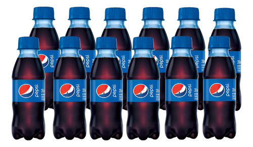 Pepsi Mini Caçulinha 200ml - Kit Com 12 Unidades
