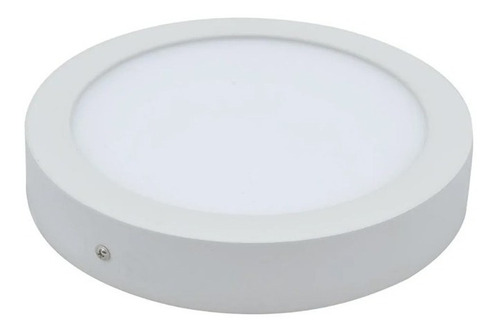 Imagen 2 de 7 de Plafon Led Aplicar Redondo 24w 1920 Lumens Calido Frio