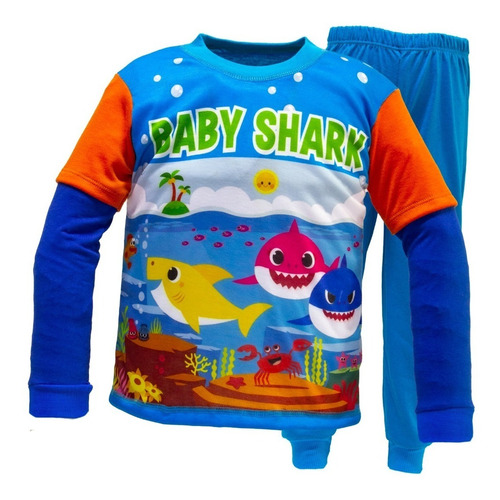 Pijama De Tiburón Bebé ( Baby Shark )