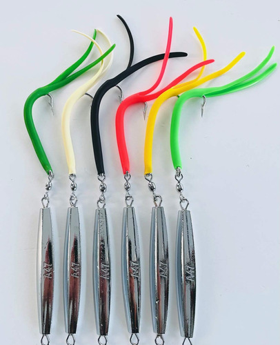 A-47 Ava Diamond Jigs 4oz Gancho Tubo Dividido