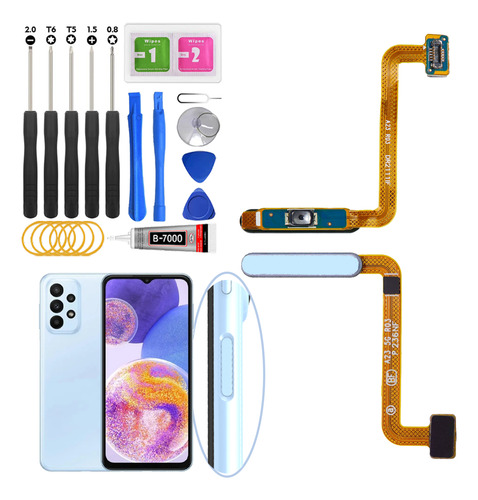 Flex Flexor Sensor De Huella Para Samsung A23 4g A235 Azul