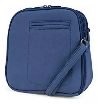 Bolso bandolera multisac con cremallera triple compartimento al