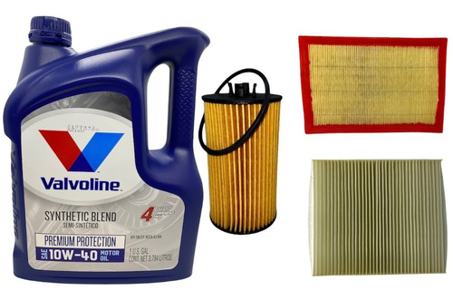 Kit Aceite 10w40 Valvoline + 3 Filtros Chevrolet Tracker 1.8