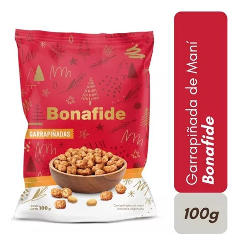 Garrapiñada Bonafide Bolsa X 100 Gr X 6 Unidades