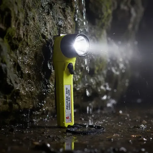 Lanterna Magnética LED Pelican 3610 Amarela 183 Lúmens P/ Camping