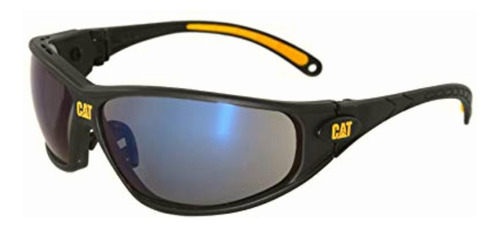 Caterpillar, Gafas De Seguridad Tread, Negro Y Amarillo