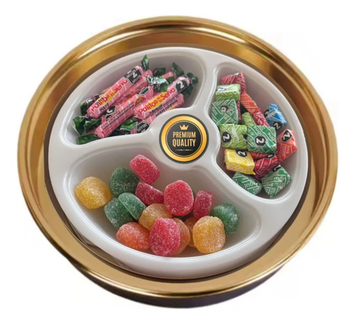 Bandeja Dulce Golosinas/souvenir 20x20x3,4 - 25 Unidades