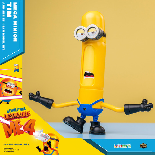 Despicable Me 4 - Mega Minions Tim Figuras De Acción Juguete
