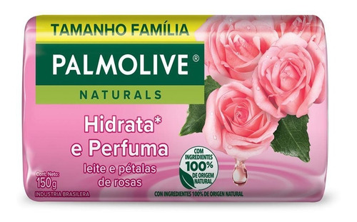 Sabonete Barra Naturals Hidrata & Perfuma Palmolive 150g