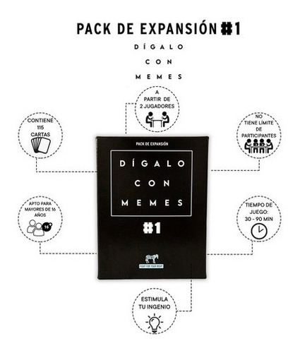 Imagen 2 de 2 de Juego De Mesa Digalo Con Memes Expansion Pack #1 Casa Fight