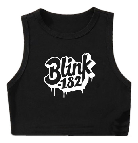Remera Blink 182 Top Algodon Musculosa Pop Punk Rock