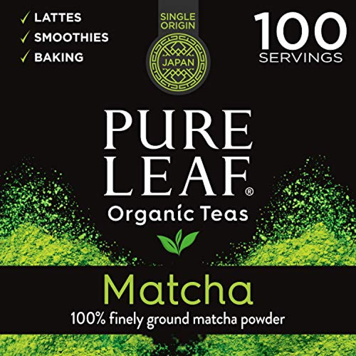 Pure Leaf 100% Orgánico Matcha Té Verde En Polvo Para Té Ver