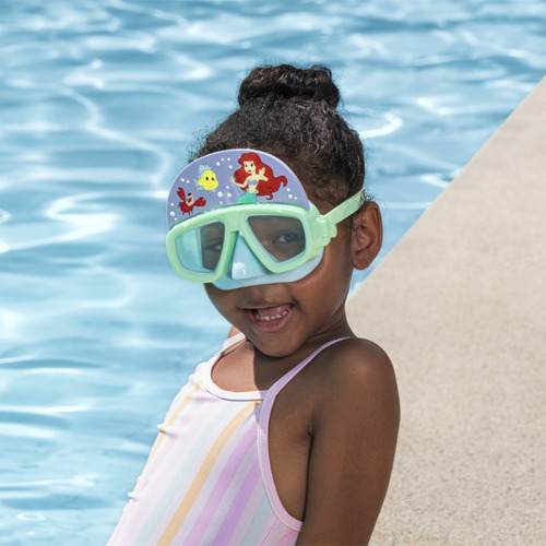 Lentes De Natación La Sirenita Disney 3+ Niñas Bestway 9103d