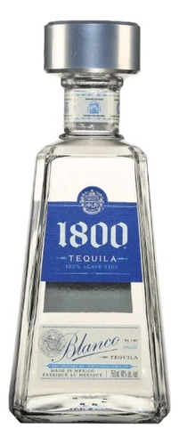 Tequila Blanco 1800 Botella 750ml