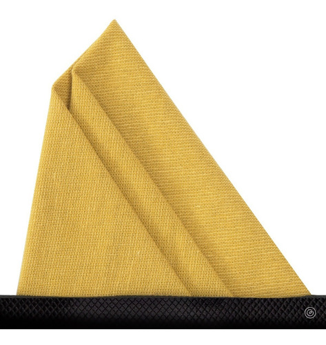 Kit De Moño, Tirantes Y Pañuelo Casual Con Piel - Grin Accs Color Amarillo Mostaza