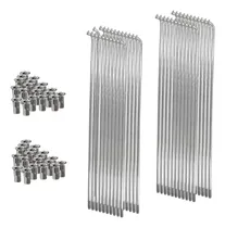 Comprar Raio Charrete Aro 21 Inox 4mm Cromado 72 Pecas