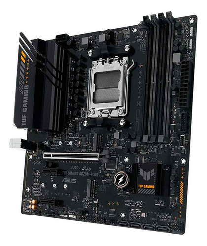 Placa Mãe Asus Tuf Gaming A620m-plus, Ddr5, Am5, Micro Atx