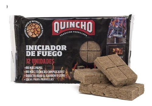 Iniciador De Fuego Para Parrilla Carbon Leña Asado Bbq