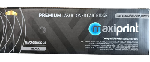 Toner Maxiprint Compatible Hp 78a Negro 