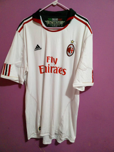 Camiseta Del Milan Temp 2010 Vis