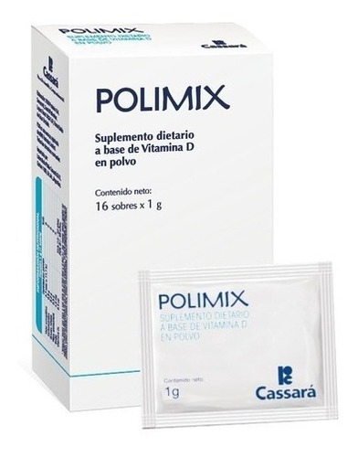 Polimix Probiótico Prebiótico 7 Cepas Prebióticas 16 Sobres