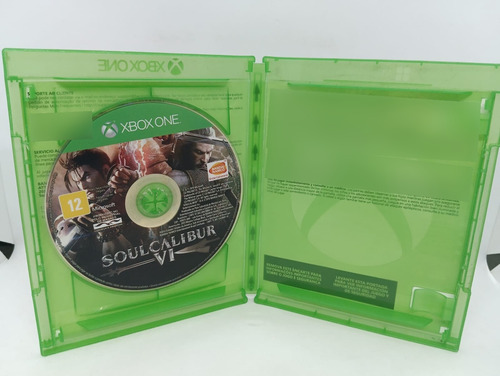 Jogo Soul Calibur 6 Vi Game Xbox One Original Mídia Física (Usado)