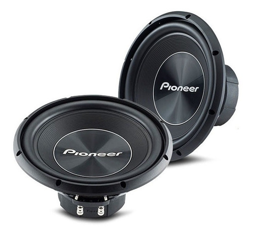 2 Sub Pioneer 1500w Doble Bobina + Ampli 4000w + Kit 4ga