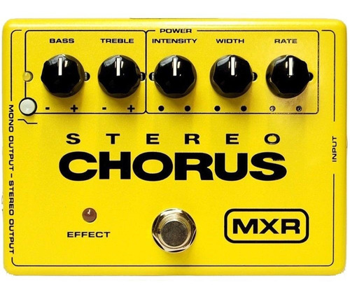 Mxr M-134 Stereo Chorus Pedal - Oferta!! - Targuet Music