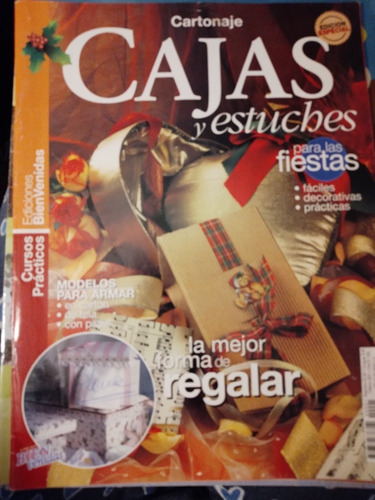 Lote 3 Revistas De Manualidades: Cajas, Estuches Y Canastas.