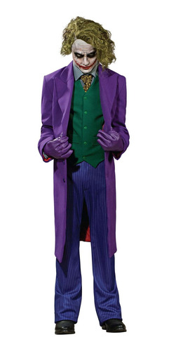 Disfraz Talla Medium Para Hombre Traje De Joker Halloween