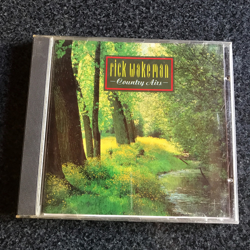 Rick Wakeman Cd  Country Airs  Exc Est Made France 1992